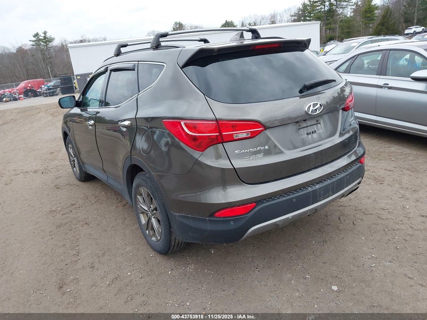 5XYZUDLB5EG221675 2014 HYUNDAI SANTA FE photo no. 3