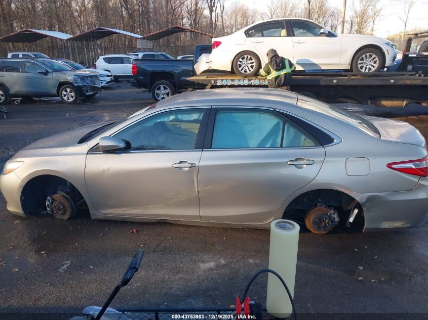 2016 Toyota Camry Le VIN: 4T1BF1FK1GU555690 Lot: 43753983