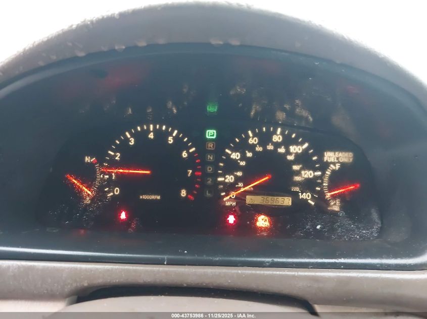 2001 Lexus Es 300 VIN: JT8BF28G010329401 Lot: 43753986