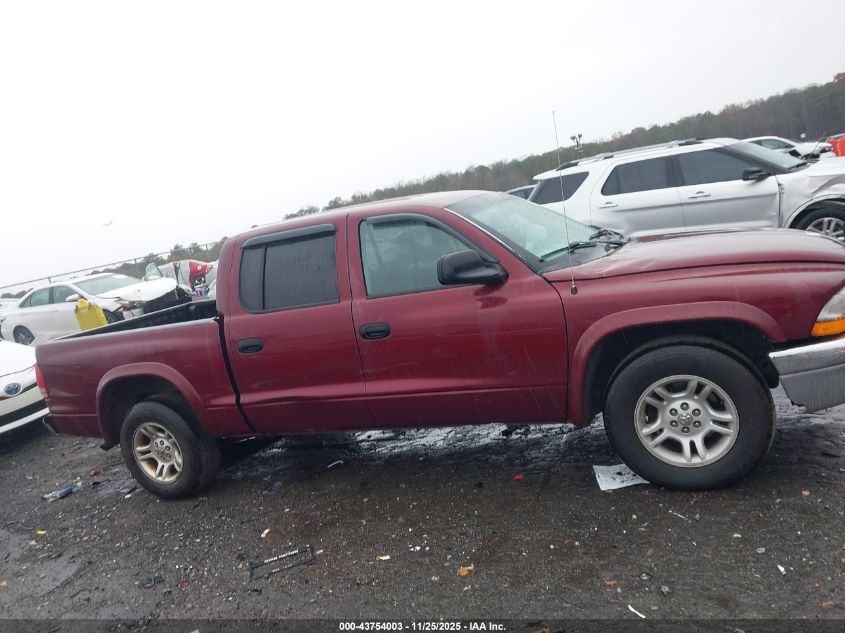 2003 Dodge Dakota Slt VIN: 1D7HL48N13S339785 Lot: 43754003