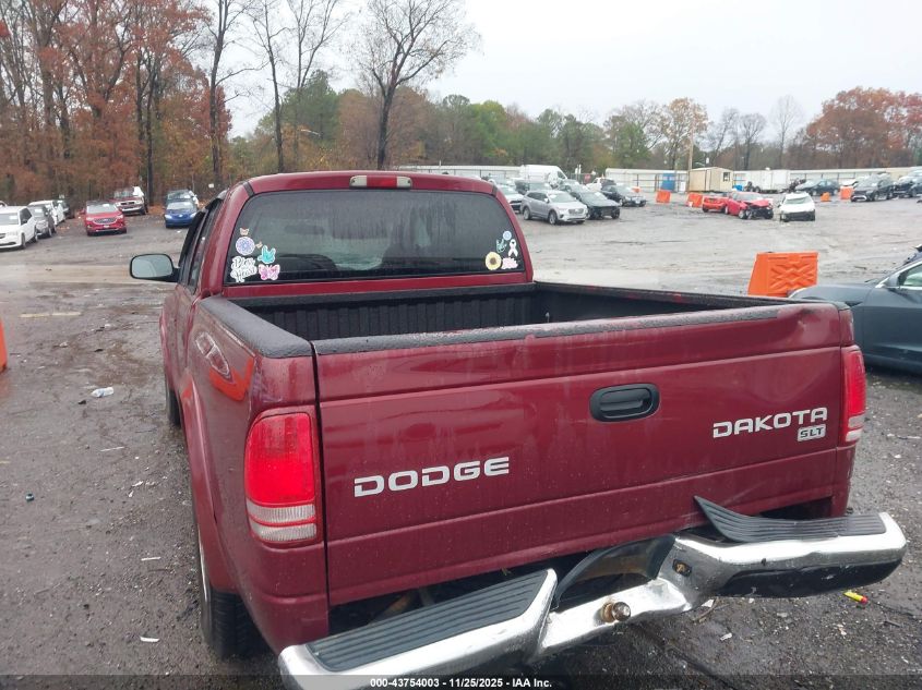 2003 Dodge Dakota Slt VIN: 1D7HL48N13S339785 Lot: 43754003