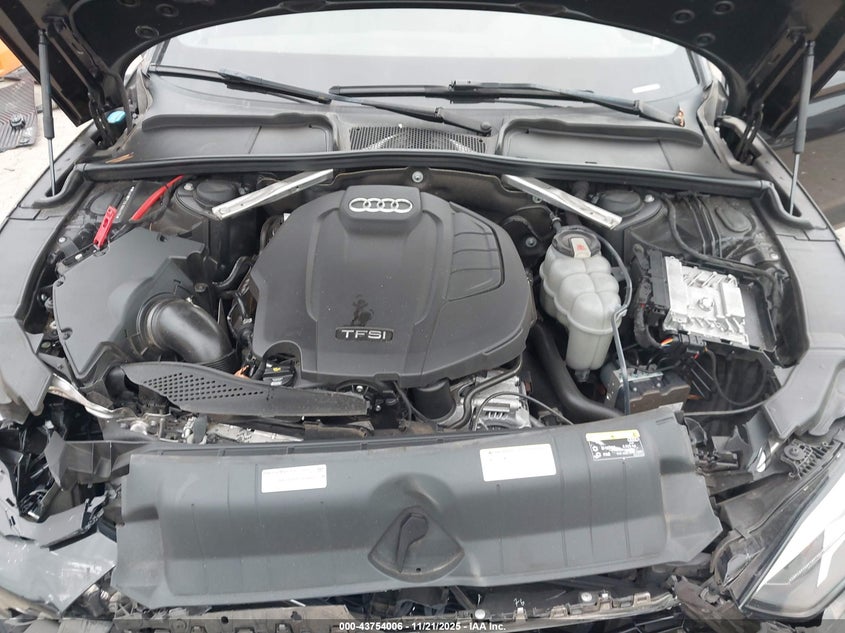 2020 Audi A5 Sportback Premium 45 Tfsi Quattro S Tronic VIN: WAUANCF55LA004910 Lot: 43754006