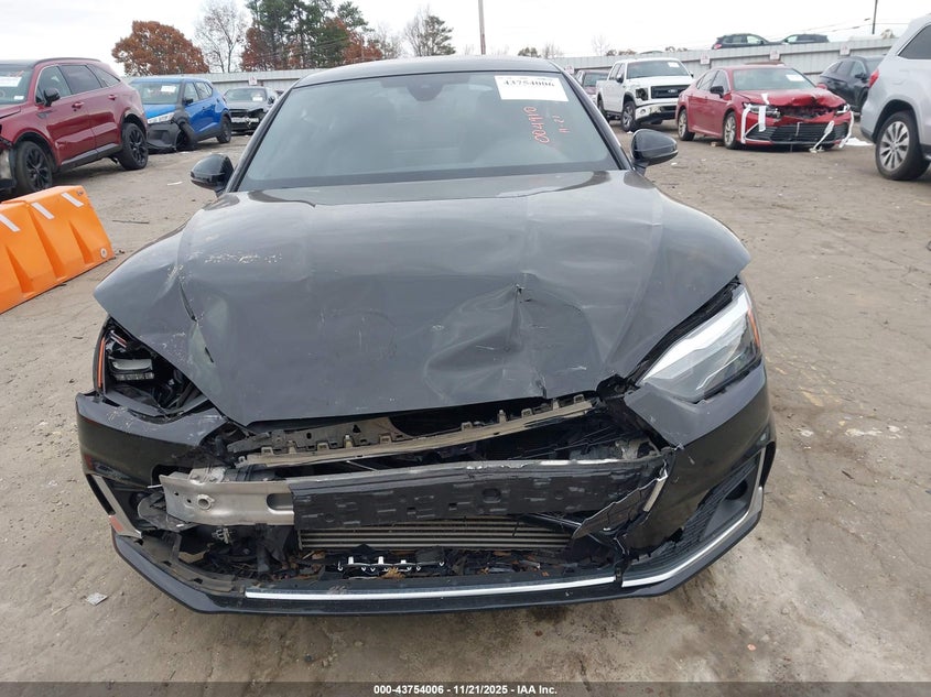 2020 Audi A5 Sportback Premium 45 Tfsi Quattro S Tronic VIN: WAUANCF55LA004910 Lot: 43754006