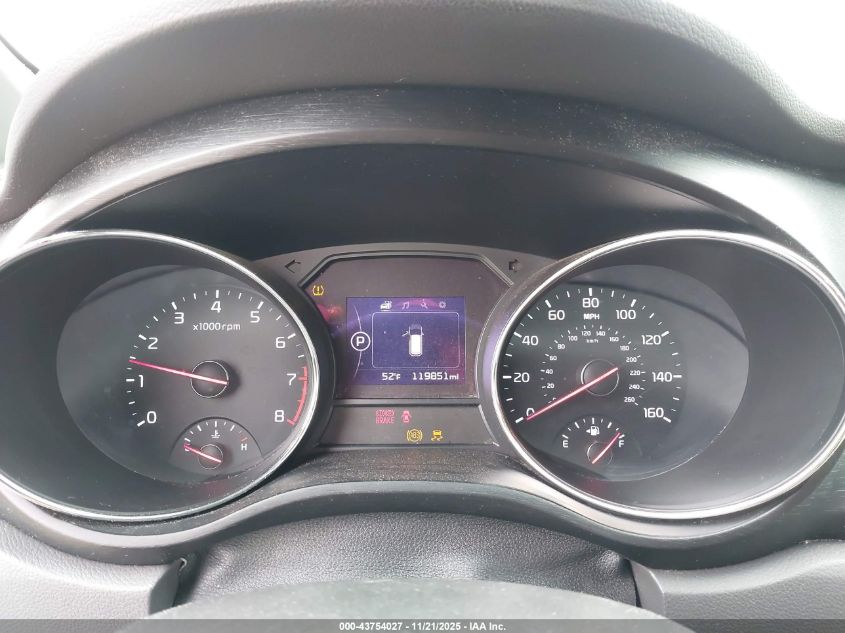 2017 Kia Sedona Lx VIN: KNDMB5C12H6254881 Lot: 43754027