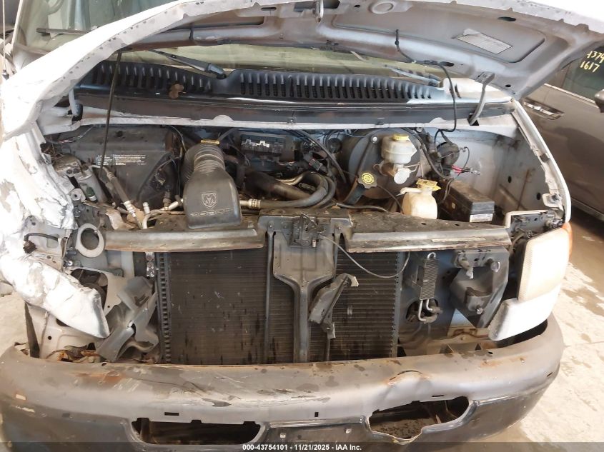 2001 Dodge Ram Van 3500 Commercial/Commercial Non-Maxi VIN: 2B7LB31Z31K554638 Lot: 43754101