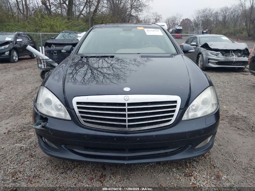2009 Mercedes-Benz S 550 4Matic VIN: WDDNG86X39A261558 Lot: 43754118