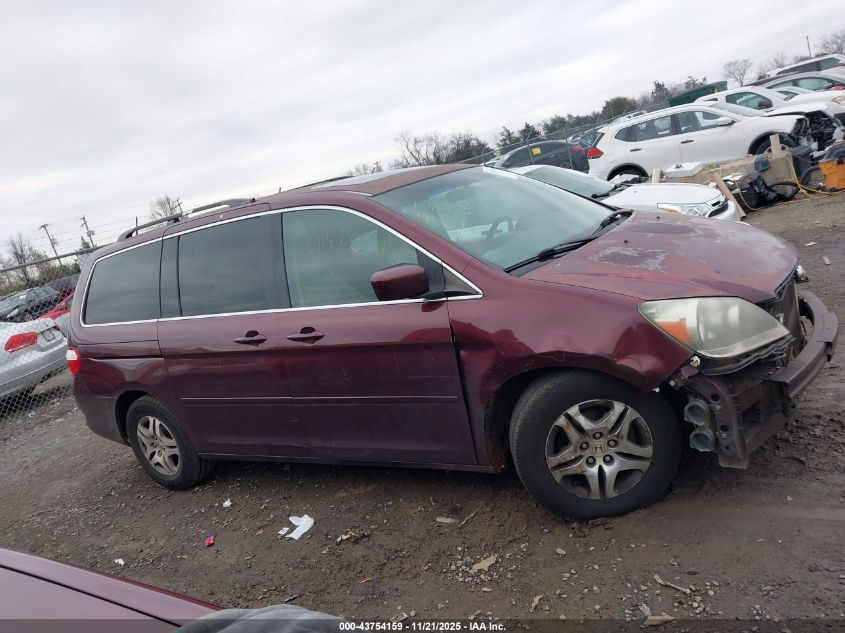 2007 Honda Odyssey Ex-L VIN: 5FNRL38777B421632 Lot: 43754159