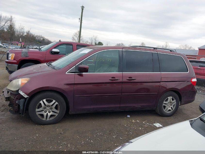 2007 Honda Odyssey Ex-L VIN: 5FNRL38777B421632 Lot: 43754159
