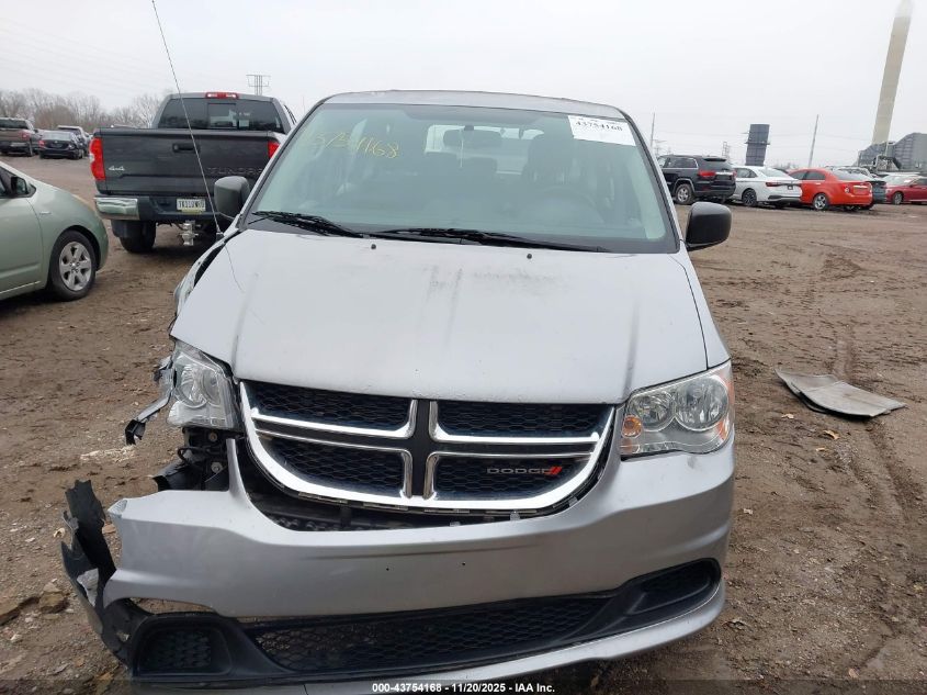2016 Dodge Grand Caravan American Value Pkg VIN: 2C4RDGBG3GR227486 Lot: 43754168