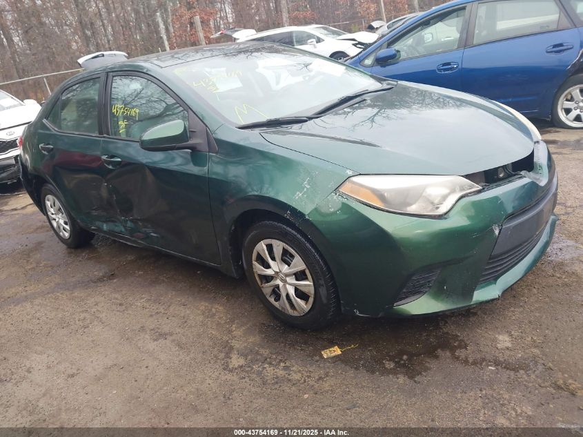 TOYOTA COROLLA LE ECO