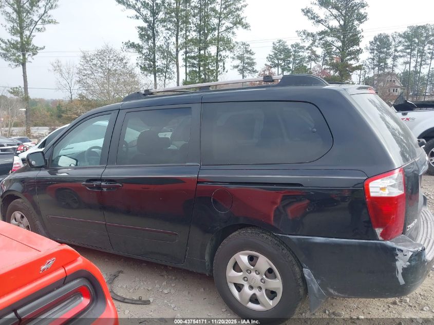 2008 Kia Sedona Lx VIN: KNDMB233286262513 Lot: 43754171
