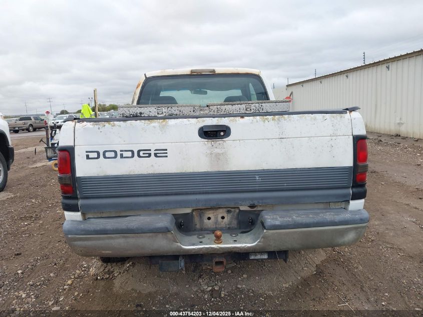 1998 Dodge Ram 1500 St VIN: 3B7HC12YXWM244960 Lot: 43754203