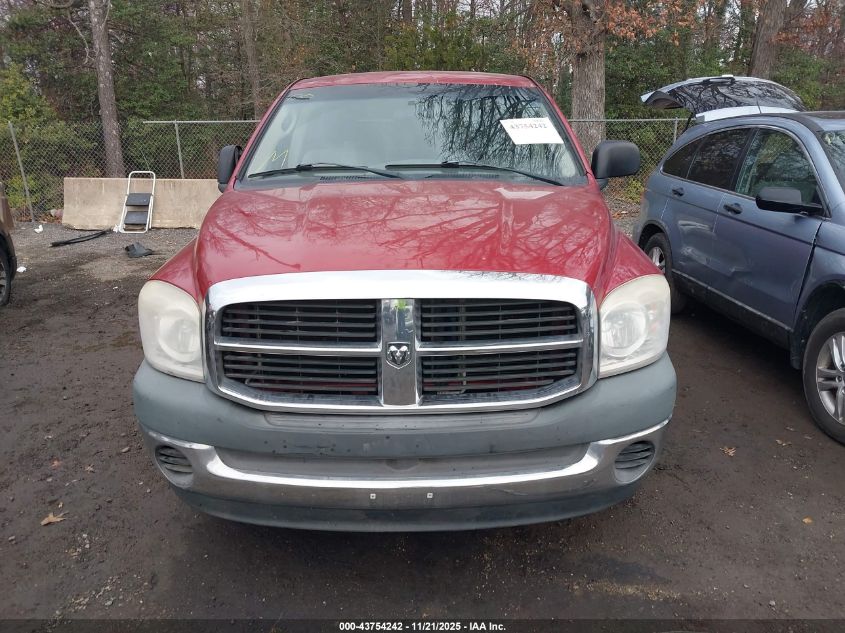 2008 Dodge Ram 1500 St/Sxt VIN: 1D7HA16K88J199132 Lot: 43754242
