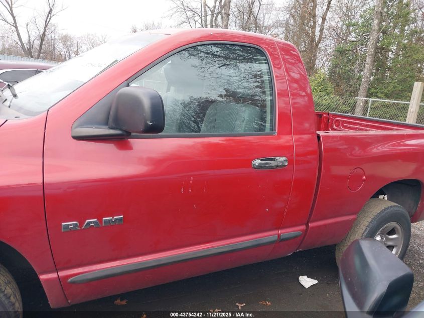 2008 Dodge Ram 1500 St/Sxt VIN: 1D7HA16K88J199132 Lot: 43754242