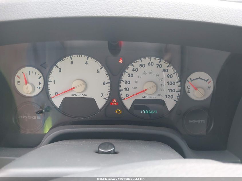 2008 Dodge Ram 1500 St/Sxt VIN: 1D7HA16K88J199132 Lot: 43754242