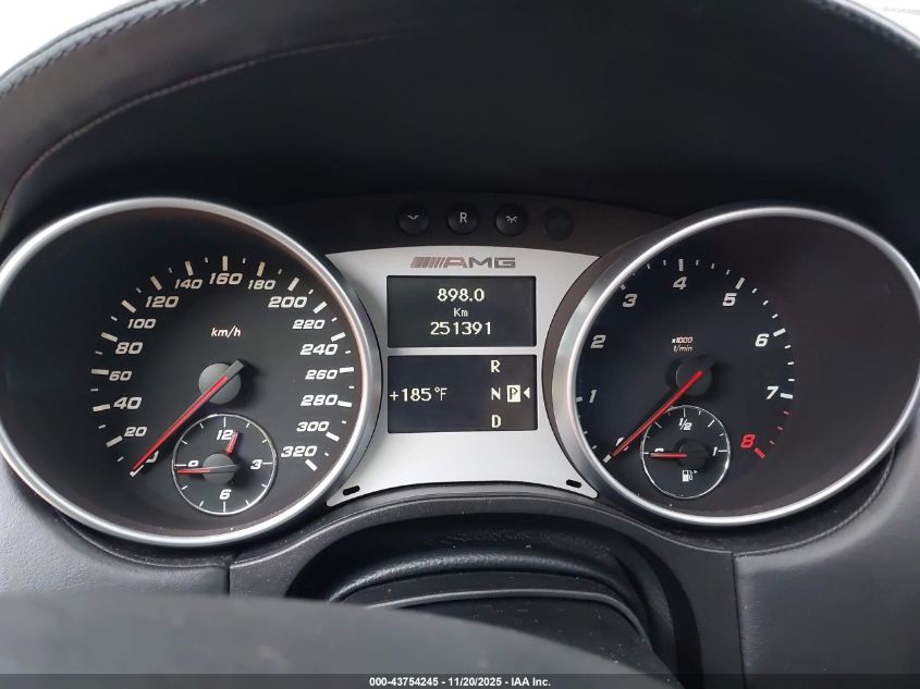 2008 Mercedes-Benz Ml63Amg VIN: 4JGBB77E88A362432 Lot: 43754245