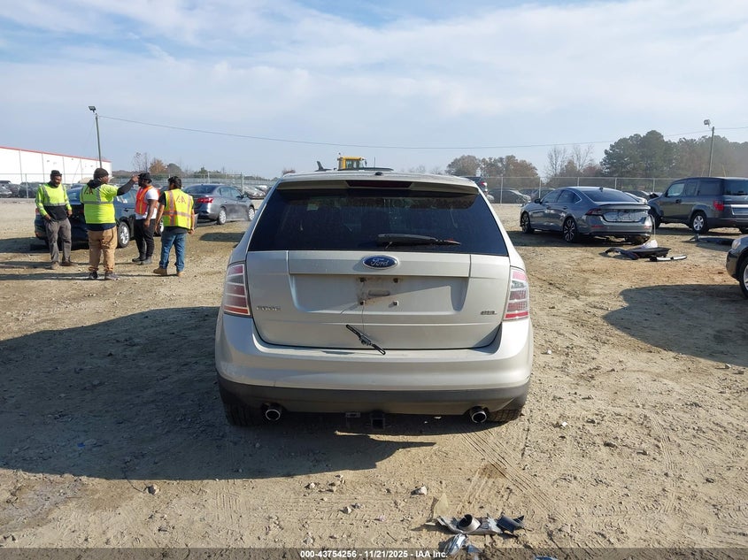 2007 Ford Edge Sel VIN: 2FMDK38C17BA55086 Lot: 43754256