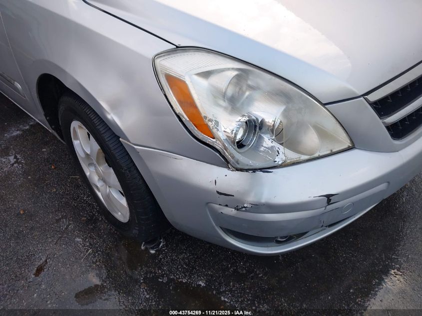 2008 Hyundai Entourage Gls/Limited VIN: KNDMC233086052103 Lot: 43754269