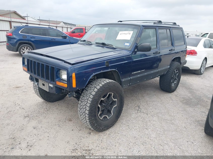 1J4FF48S11L553546 2001 JEEP CHEROKEE photo no. 2