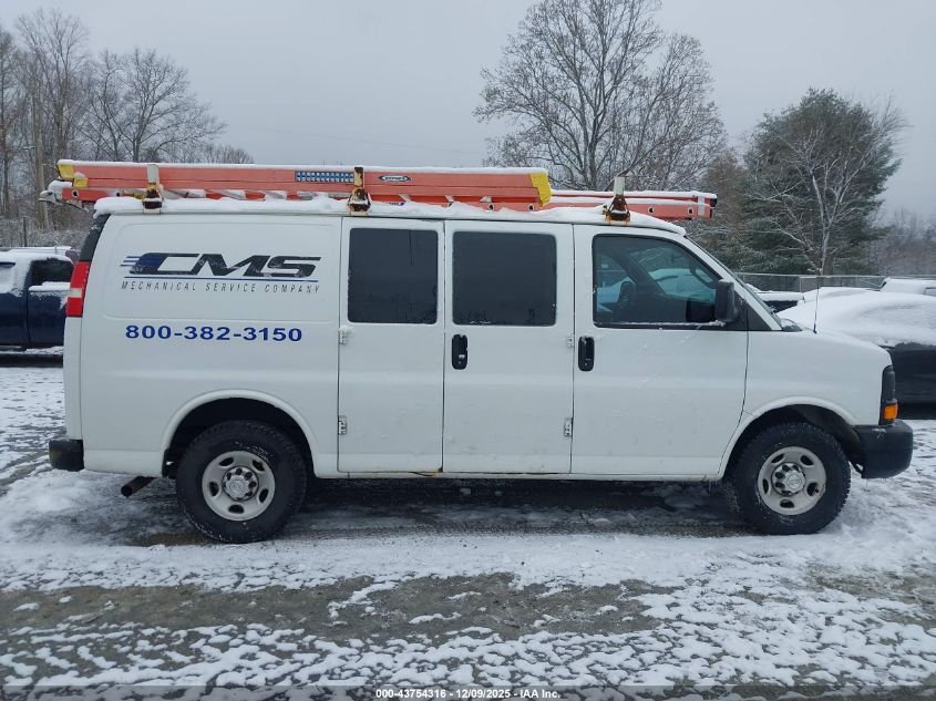 2016 Chevrolet Express 2500 Work Van VIN: 1GCWGAFF5G1190289 Lot: 43754316