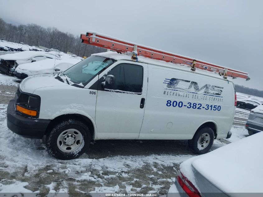 2016 Chevrolet Express 2500 Work Van VIN: 1GCWGAFF5G1190289 Lot: 43754316