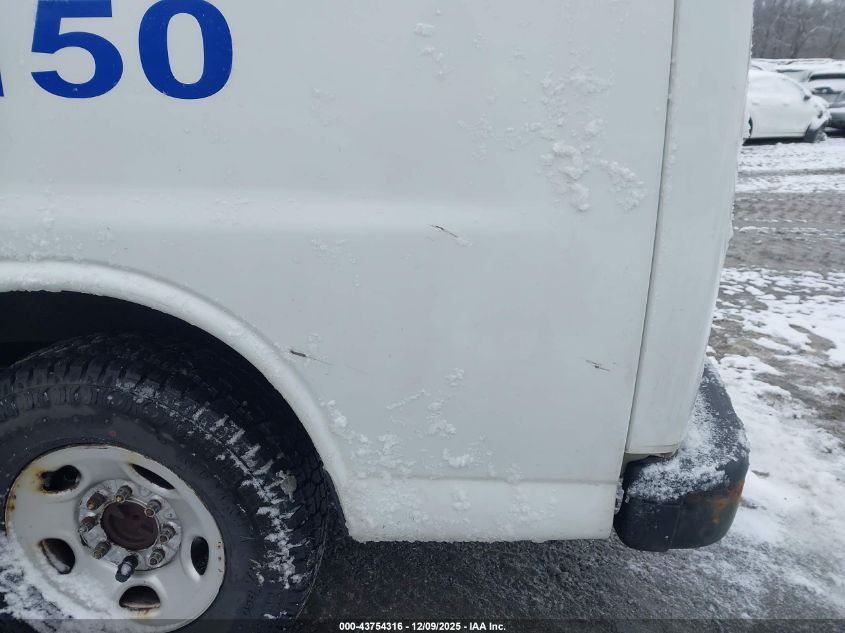 2016 Chevrolet Express 2500 Work Van VIN: 1GCWGAFF5G1190289 Lot: 43754316