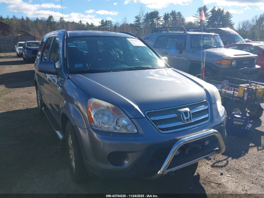 2006 Honda Cr-V Se VIN: JHLRD78996C051143 Lot: 43754328