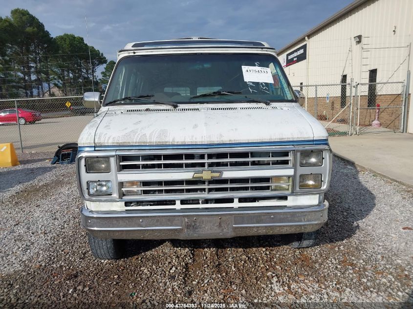 1989 Chevrolet G20 VIN: 1GBEG25KXK7152096 Lot: 43754333