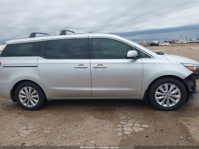 2015 Kia Sedona Ex VIN: KNDMC5C15F6034242 Lot: 43754342