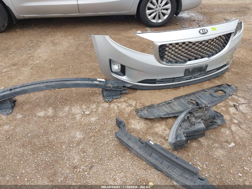 2015 Kia Sedona Ex VIN: KNDMC5C15F6034242 Lot: 43754342