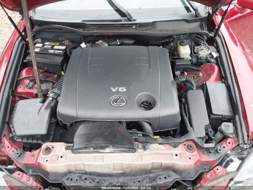 2008 Lexus Is 250 VIN: JTHCK262985021809 Lot: 43754345