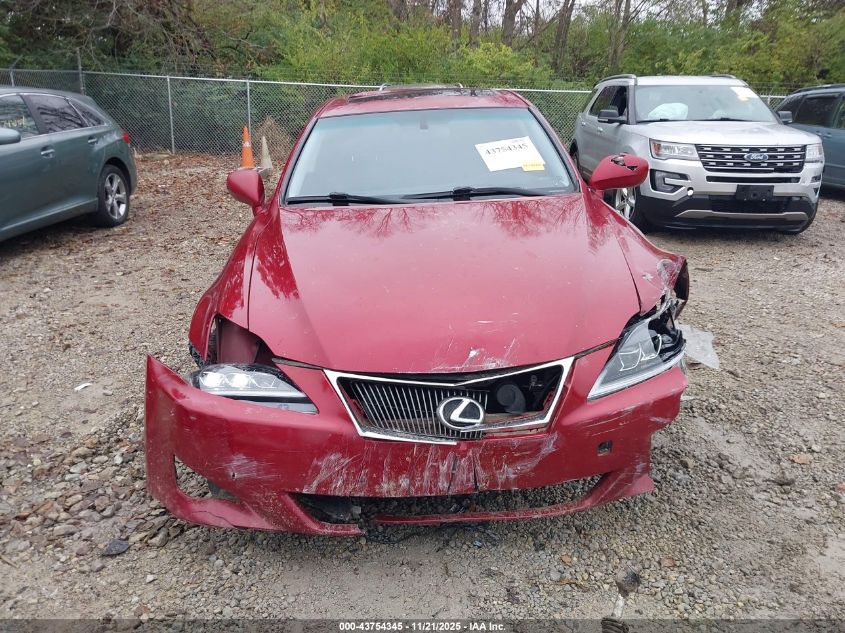 2008 Lexus Is 250 VIN: JTHCK262985021809 Lot: 43754345