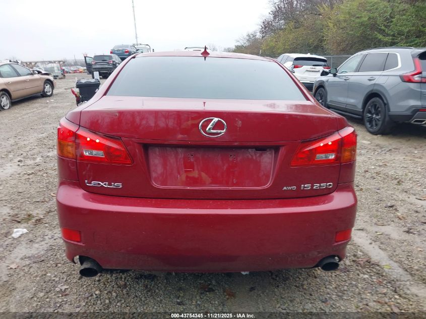 2008 Lexus Is 250 VIN: JTHCK262985021809 Lot: 43754345