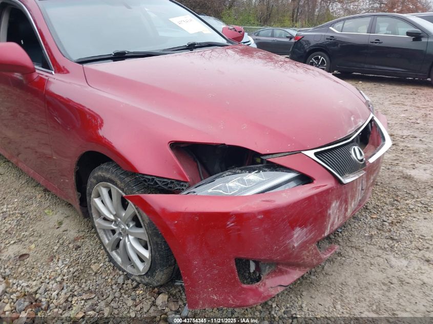 2008 Lexus Is 250 VIN: JTHCK262985021809 Lot: 43754345