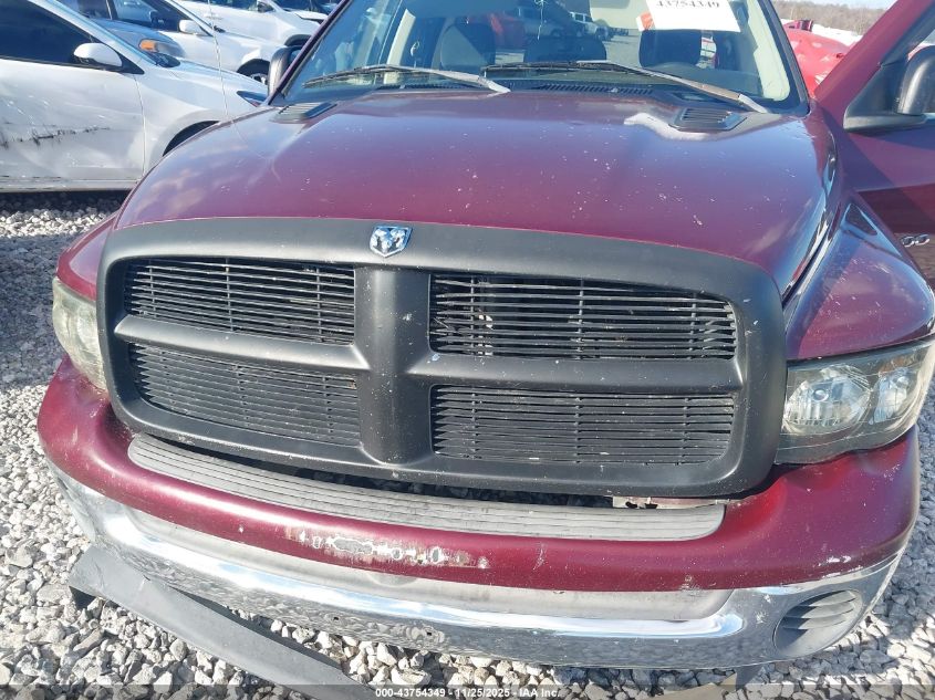 2003 Dodge Ram 1500 Slt/Laramie/St VIN: 1D7HA18DX3S242810 Lot: 43754349