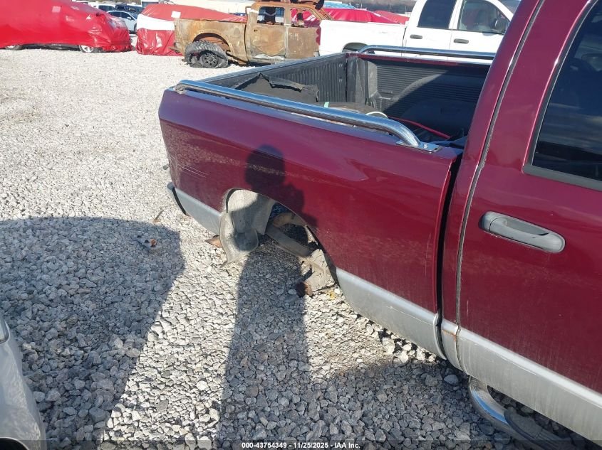 2003 Dodge Ram 1500 Slt/Laramie/St VIN: 1D7HA18DX3S242810 Lot: 43754349