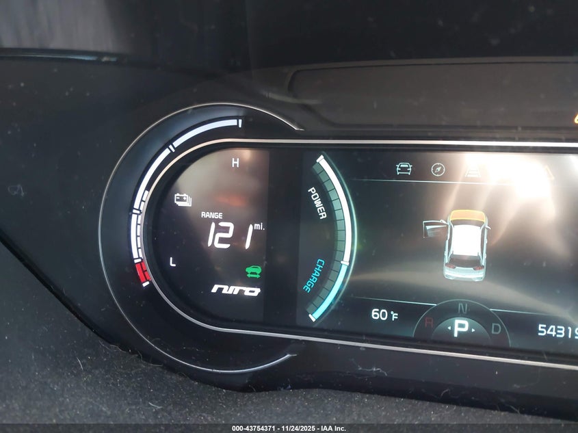 2022 Kia Niro Ev Ex VIN: KNDCC3LG5N5153868 Lot: 43754371