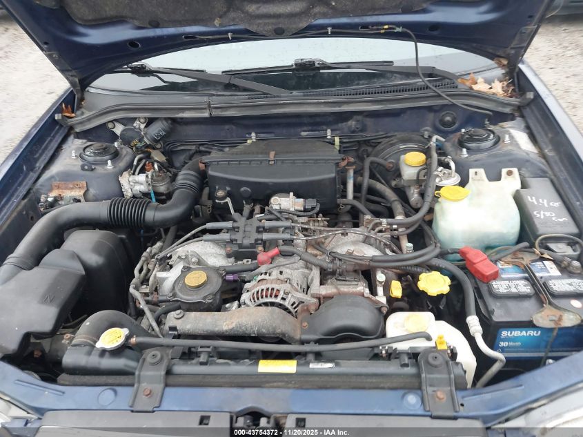 2001 Subaru Forester L VIN: JF1SF635X1H745624 Lot: 43754372