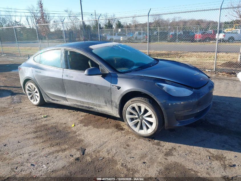 TESLA MODEL 3 LONG RANGE DUAL MOTOR ALL-WHEEL DRIVE