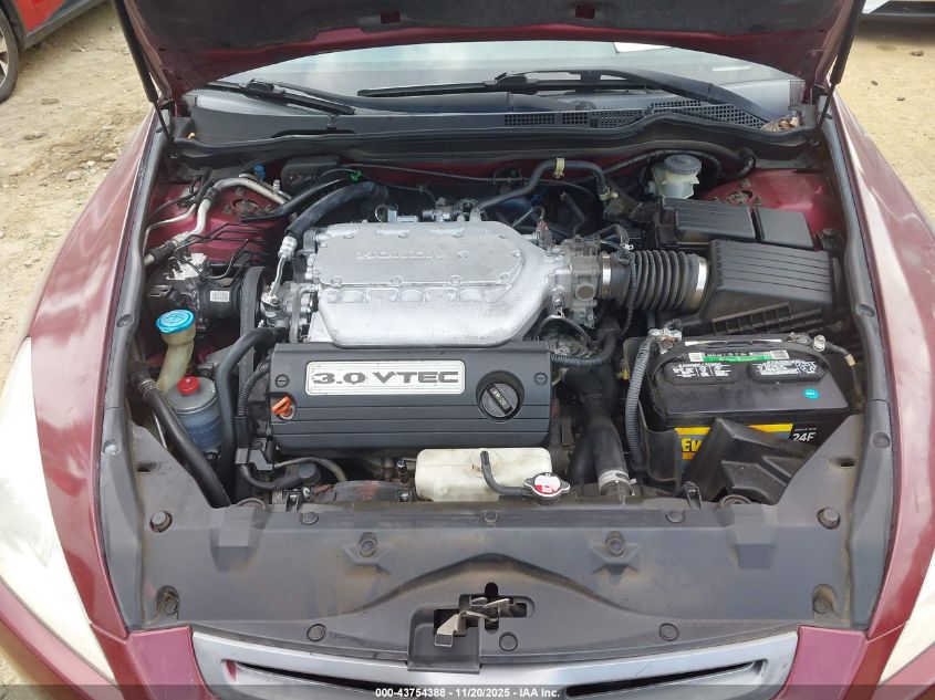 2005 Honda Accord 3.0 Ex VIN: 1HGCM66515A011163 Lot: 43754388