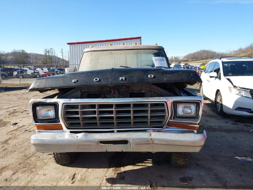 1979 Ford Pick Up Truck VIN: F14BLFD1632 Lot: 43754406