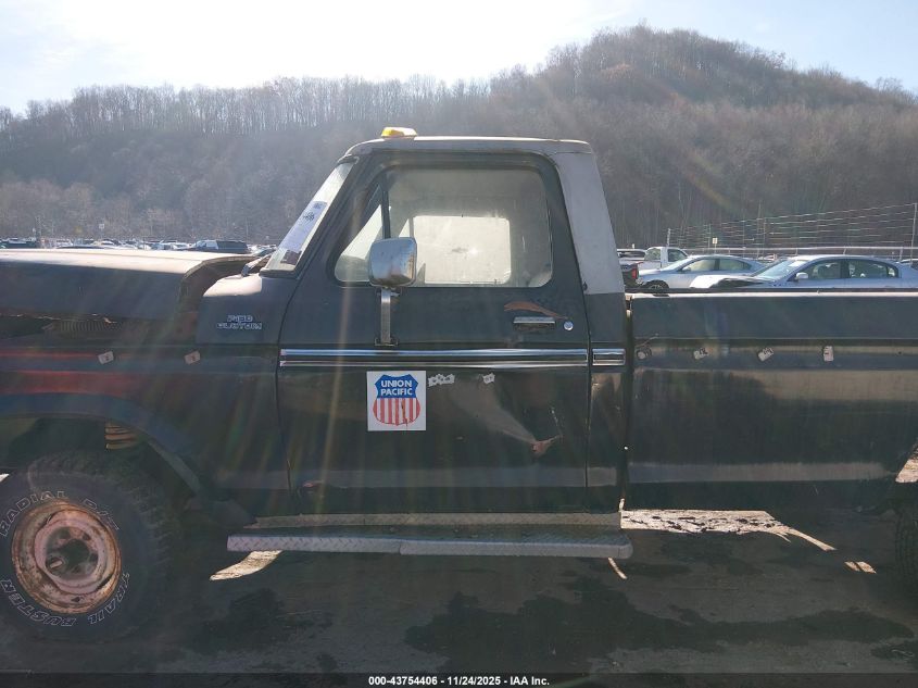 1979 Ford Pick Up Truck VIN: F14BLFD1632 Lot: 43754406