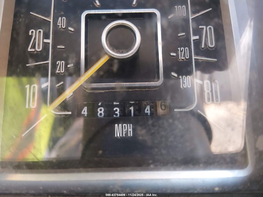 1979 Ford Pick Up Truck VIN: F14BLFD1632 Lot: 43754406