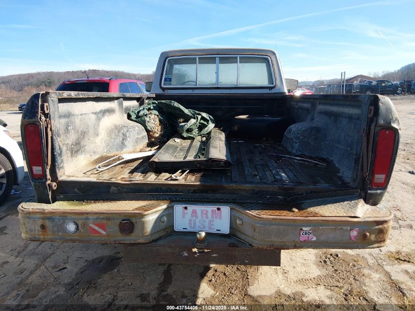 1979 Ford Pick Up Truck VIN: F14BLFD1632 Lot: 43754406