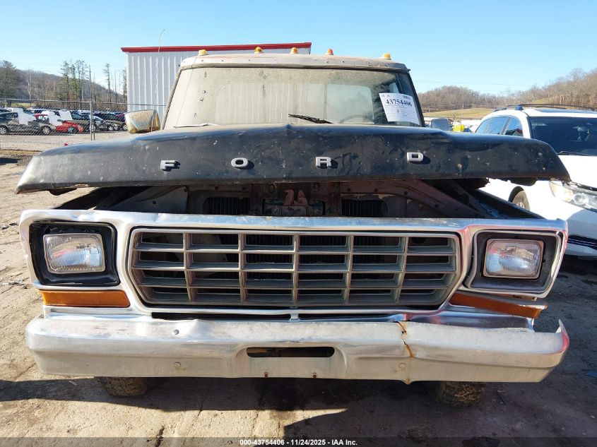 1979 Ford Pick Up Truck VIN: F14BLFD1632 Lot: 43754406