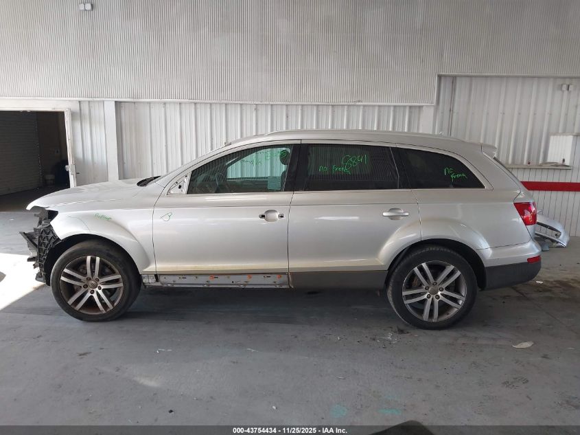 2007 Audi Q7 3.6 Premium VIN: WA1BY74L67D077127 Lot: 43754434