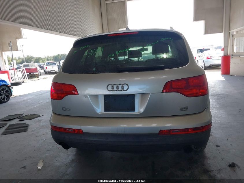 2007 Audi Q7 3.6 Premium VIN: WA1BY74L67D077127 Lot: 43754434