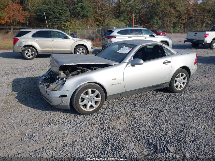 1998 Mercedes-Benz Slk 230 VIN: WDBKK47F6WF013716 Lot: 43754470