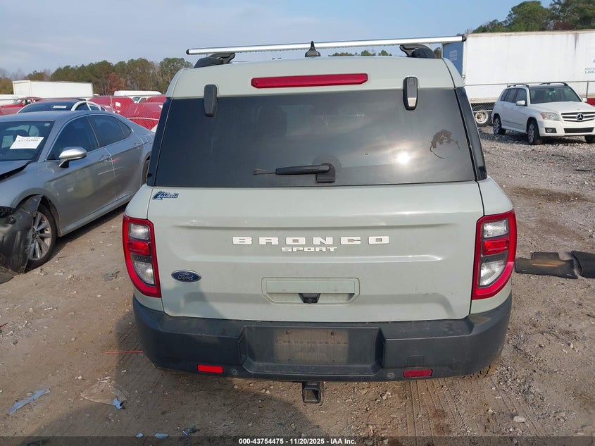 2022 Ford Bronco Sport Big Bend VIN: 3FMCR9B69NRD19747 Lot: 43754475