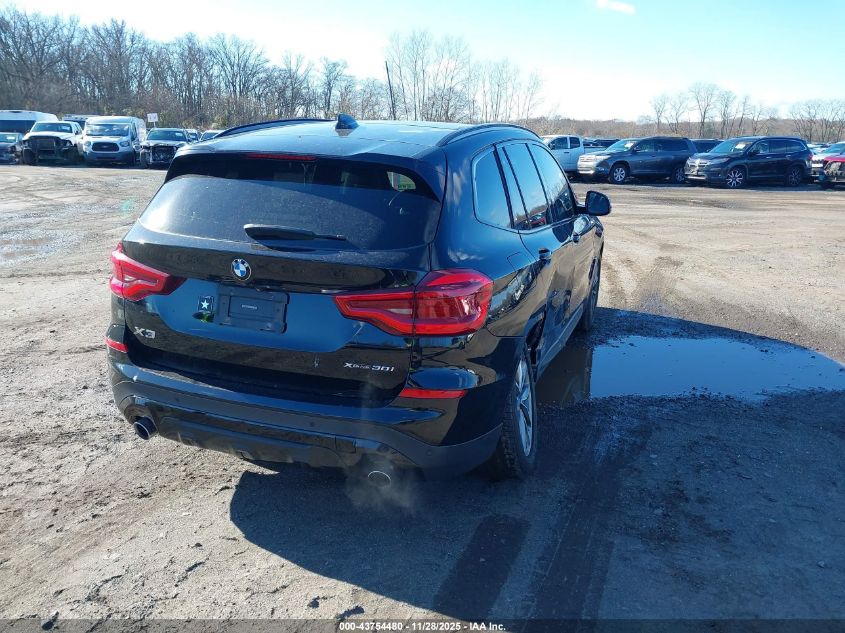 2019 BMW X3 xDrive30I VIN: 5UXTR9C54KLD98718 Lot: 43754480